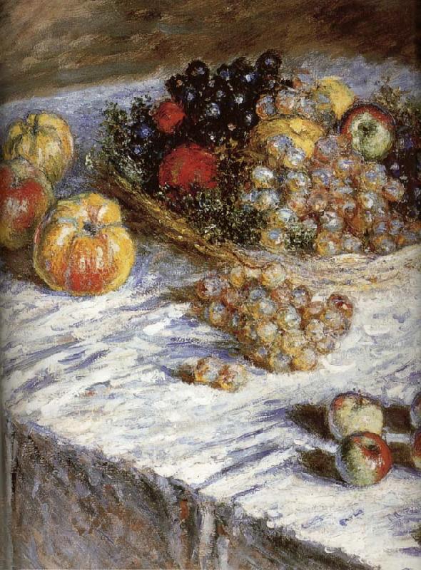 Claude Monet Pears and grapes France oil painting art